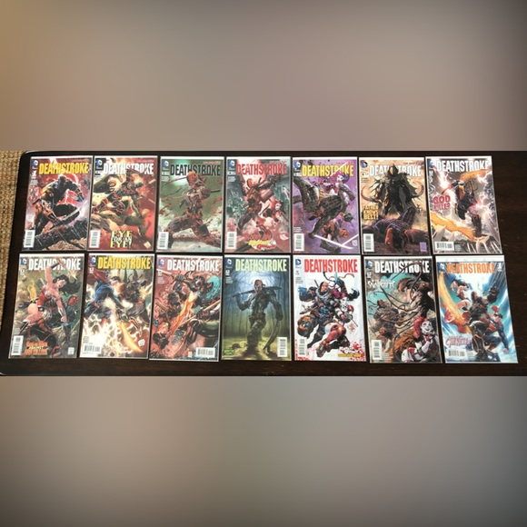 DC Comics Other - DEATHSTROKE #1-13 PLUS ANNUAL NM 2014 DC COMICS.